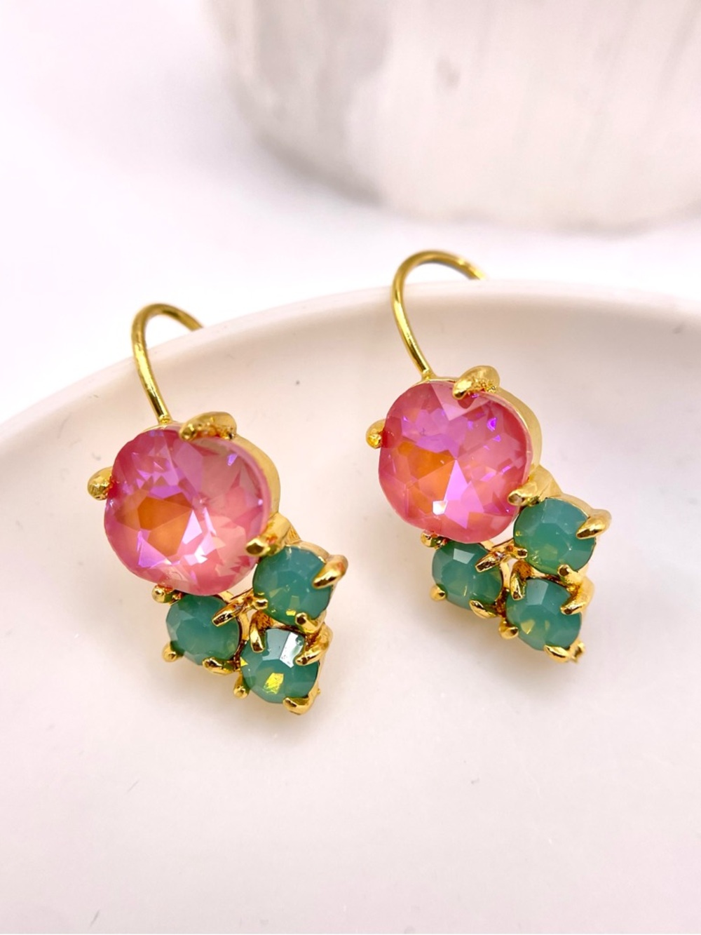Crystal Drop Earrings